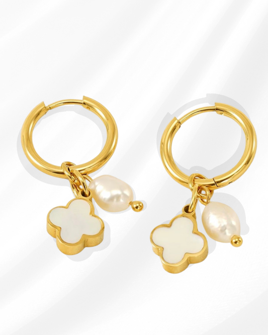 JG Bloom Pearl Earrings