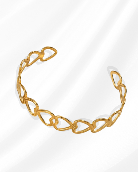 JG Heart Bracelet
