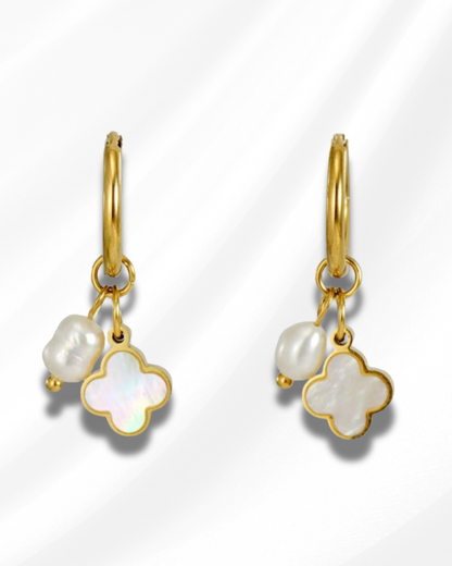 JG Bloom Pearl Earrings